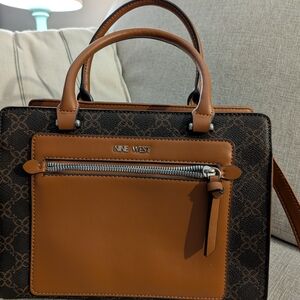 Nine West Brown and Black Women's Bag